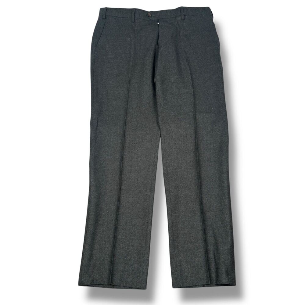 Marco Pescarolo Slim 80 Dress Pants Trouser Men’s 48 US 33‎ x 28 Charcoal Gray